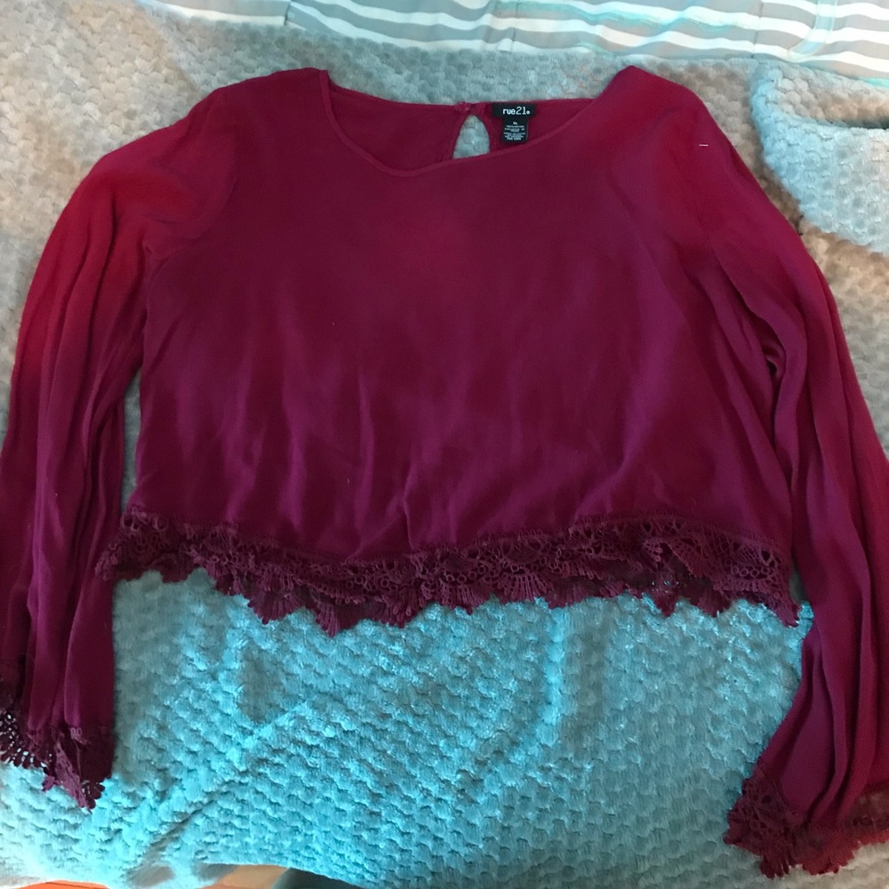 rue 21 crop top